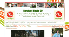 Desktop Screenshot of barefoothippiegirl.com