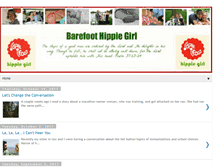 Tablet Screenshot of barefoothippiegirl.com